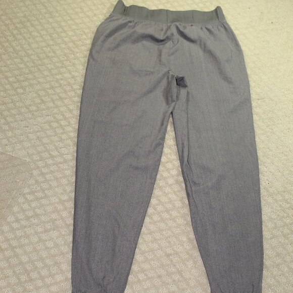 ClimateRight by Cuddl Duds Women's Size XS Heathered Gray Elastic Cuffed Pants - Picture 2 of 5